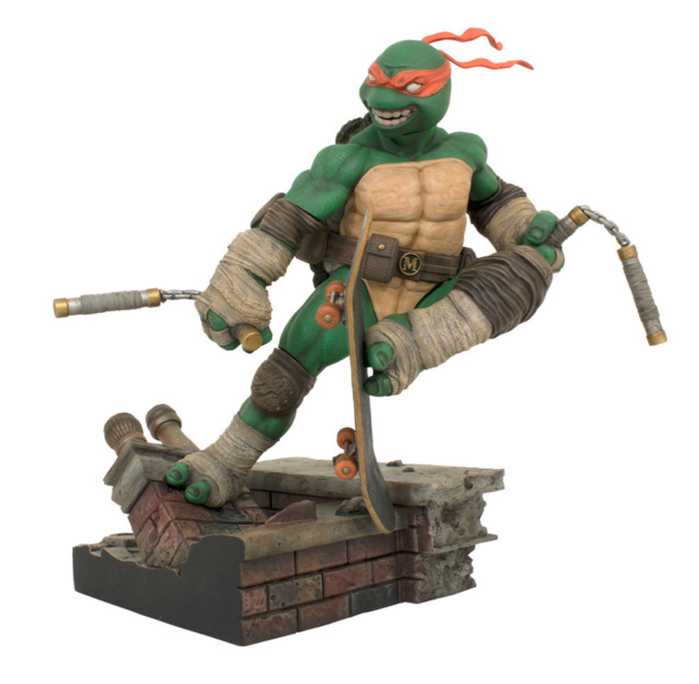 Teenage Mutant Ninja Turtles Gallery Michelangelo Figure Diorama