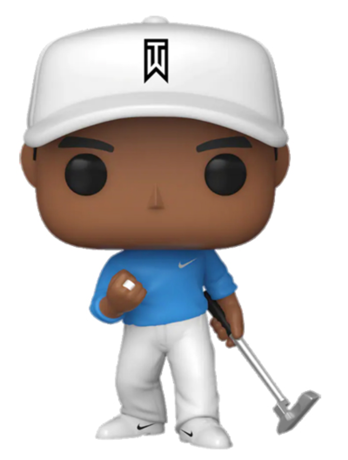 Tiger Woods (Blue Shirt) Golf Funko Pop! Vinyl Figure