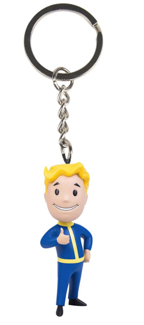 Official Fallout Vault Boy Keychain