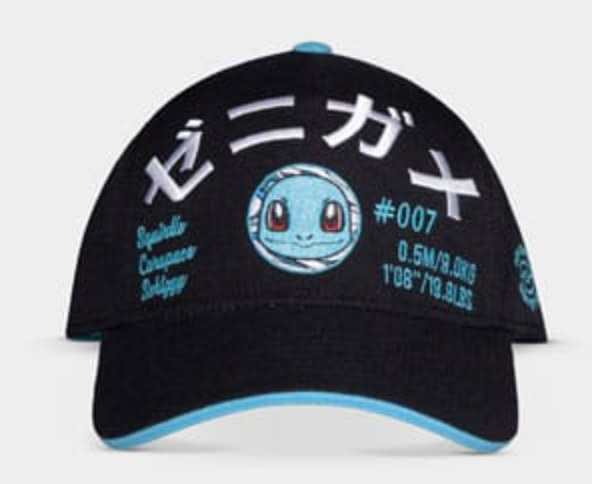 Pokemon Squirtle Curved Bill Cap
