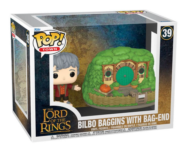 The Lord of the Rings Bilbo & Bag End Funko Pop! Vinyl Figure