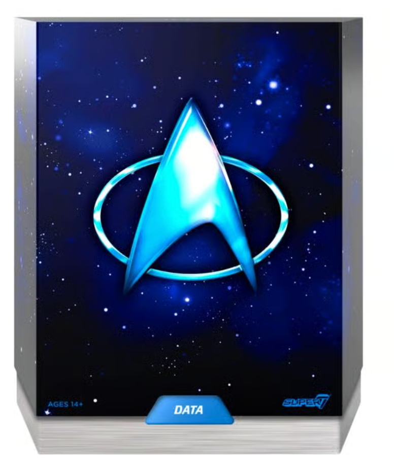 Star Trek The Next Generation W1 Data Super7 ULTIMATES!  Action Figure