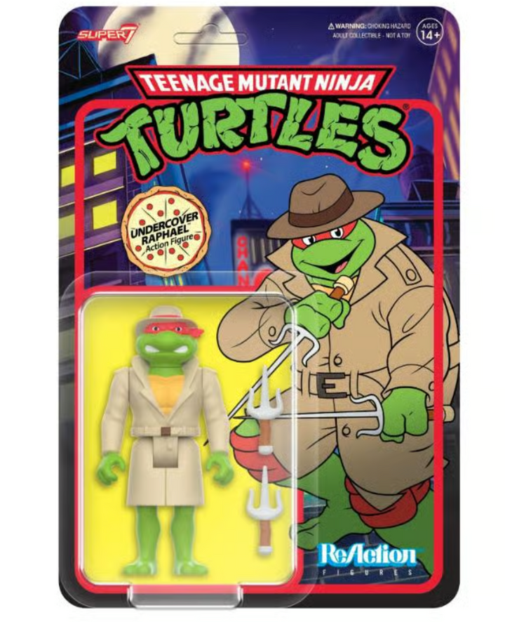 Teenage Mutant Ninja Turtles Undercover Raphael (Cartoon Version) ReAction Figure