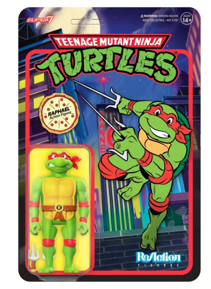 Teenage Mutant Ninja Turtles Raphael Toon ReAction Figure