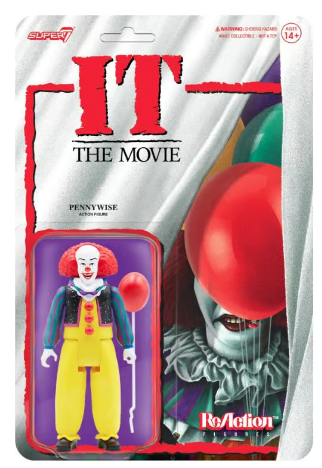 IT Pennywise Clown ReAction Figure