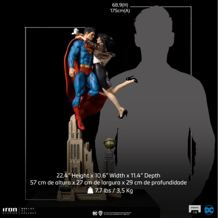 Iron Studios DC Comics Superman and Lois Lane 1/6 Scale Diorama