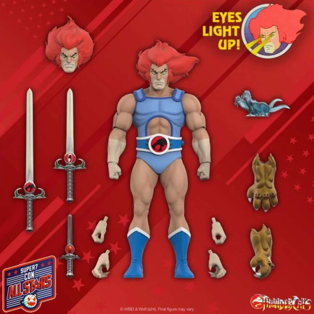 ThunderCats ULTIMATES! Lion-O (LED Eyes) 7" Action Figure