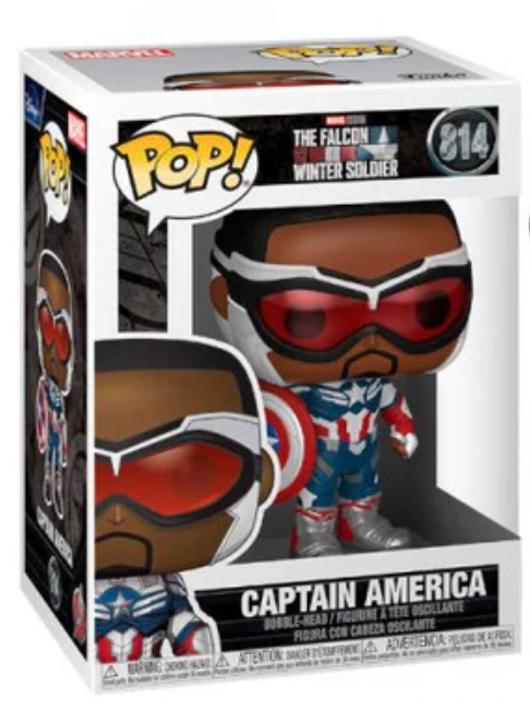 Sam Wilson Captain America Marvel Funko POP! Vinyl Figure