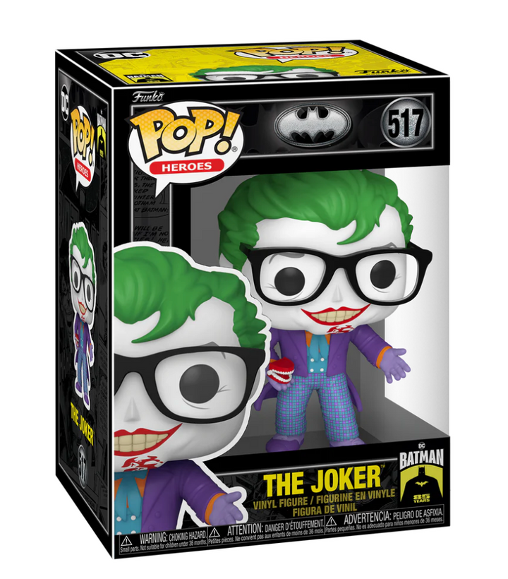 Joker With Teeth Batman 85th Anniversary Funko POP! Vinyl Figure