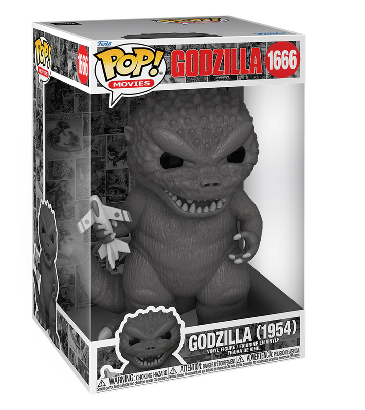 Godzilla 1954 Godzilla 70th Anniversary Super Sized Jumbo Funko POP! Vinyl Figure