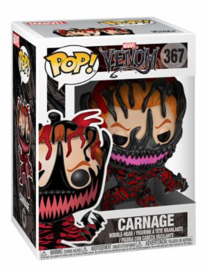 Carnage Marvel Venom Funko POP! Vinyl Figure