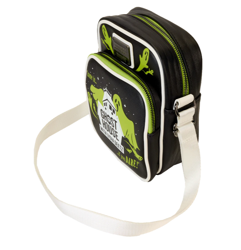 Loungefly Warner Bros Beetlejuice 2 Ghost House Crossbody Bag