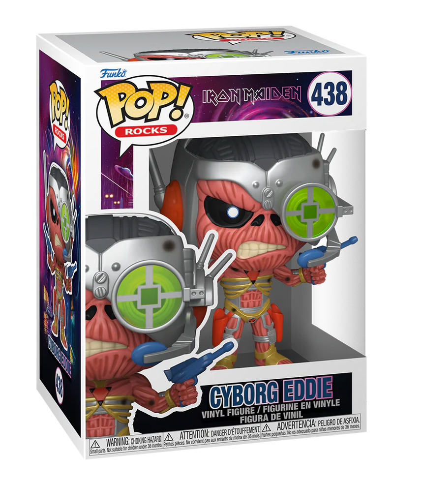 Cyborg Eddie Iron Maiden Funko POP! Vinyl Figure