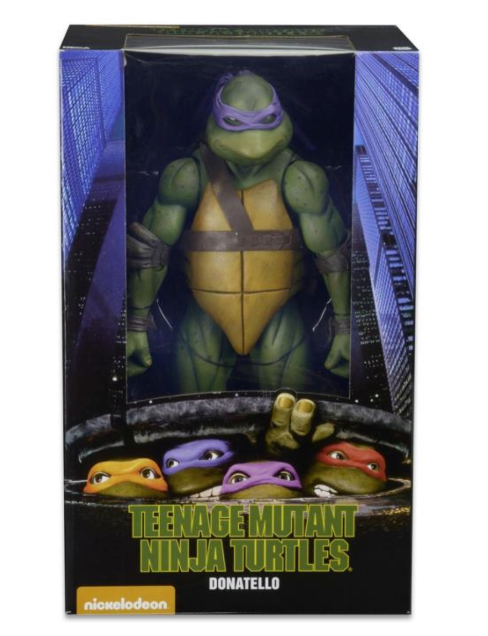 NECA Teenage Mutant Ninja Turtles (1990 Movie) 1/4 Scale Action Figure Bundle