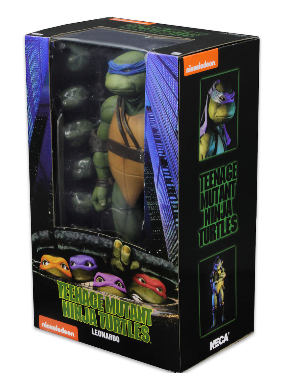 NECA Teenage Mutant Ninja Turtles (1990 Movie) 1/4 Scale Action Figure Bundle