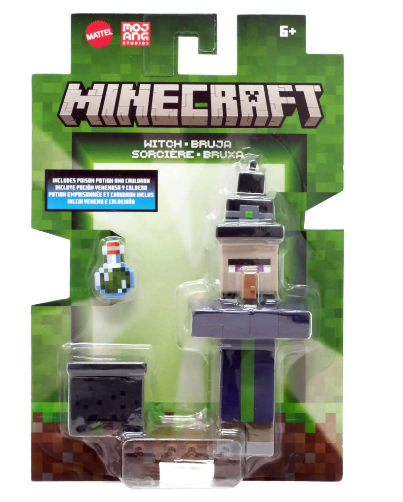 Minecraft 3.25" Witch Action Figure