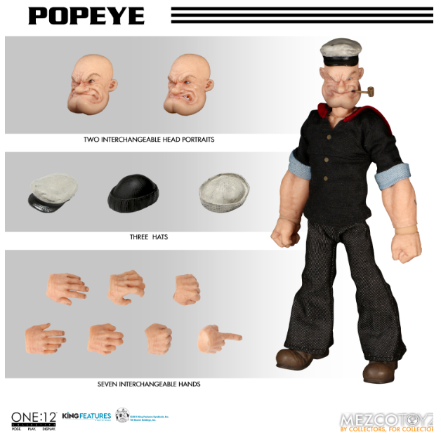 Popeye One:12 Collective Popeye Action Figure