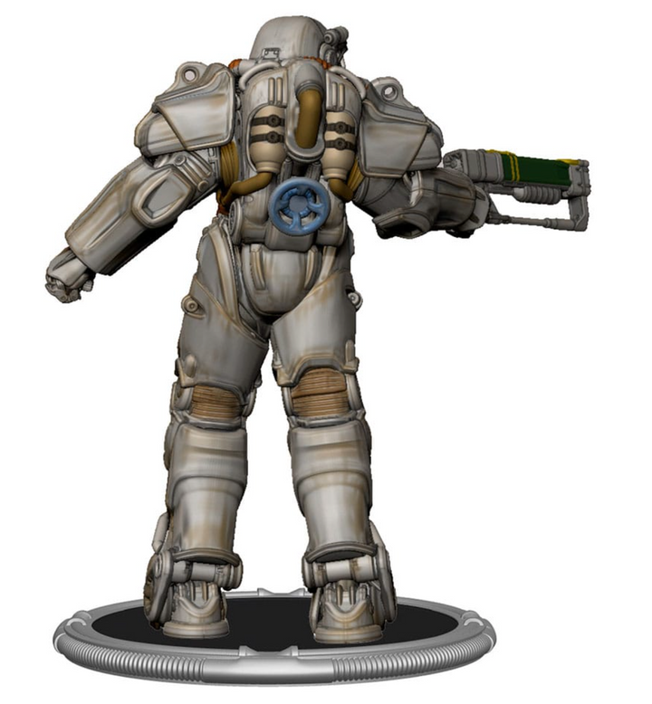 Fallout T-60 Power Armor Mini Figure