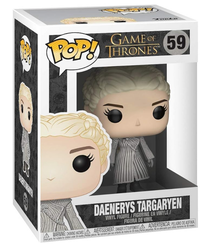 Daenerys Targaryen (White Coat) Game Of Thrones Funko POP! Vinyl Figure