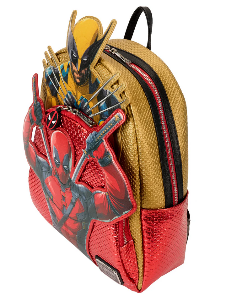 Deadpool & Wolverine Marvel Loungefly Mini Backpack