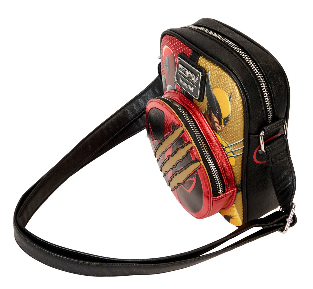 Deadpool & Wolverine Marvel Loungefly Crossbody Bag