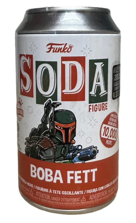 Boba Fett Star Wars Funko Soda Vinyl Figure