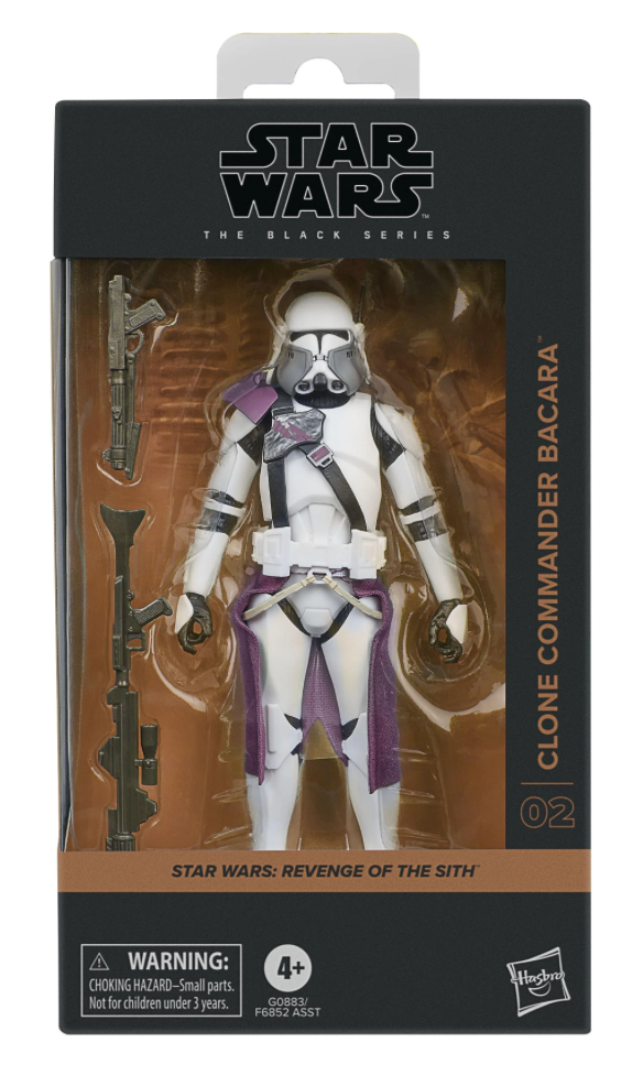 Star Wars The Black Series Clone Commander Bacara 6" Action Figure