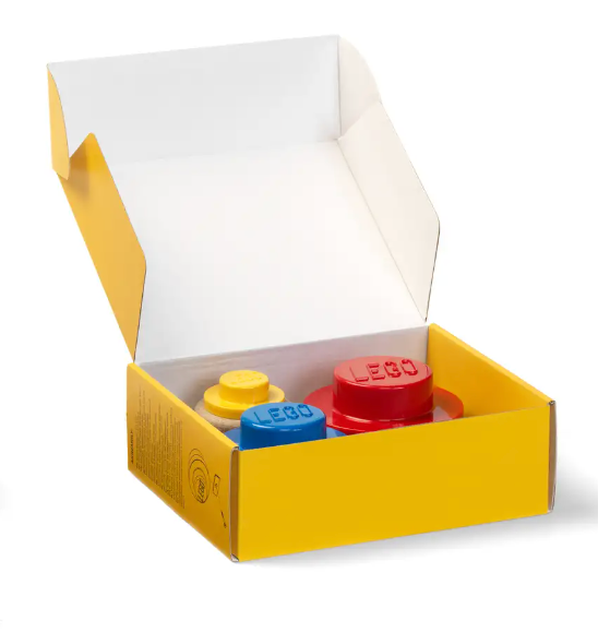 LEGO Wall Hanger Set - Red, Blue and Yellow