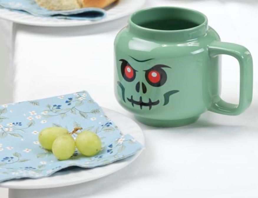 LEGO Large Green Skeleton Ceramic Mug