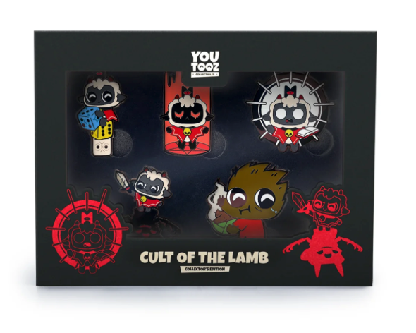 Youtooz Cult of the Lamb Cult of Lamb Pin Set