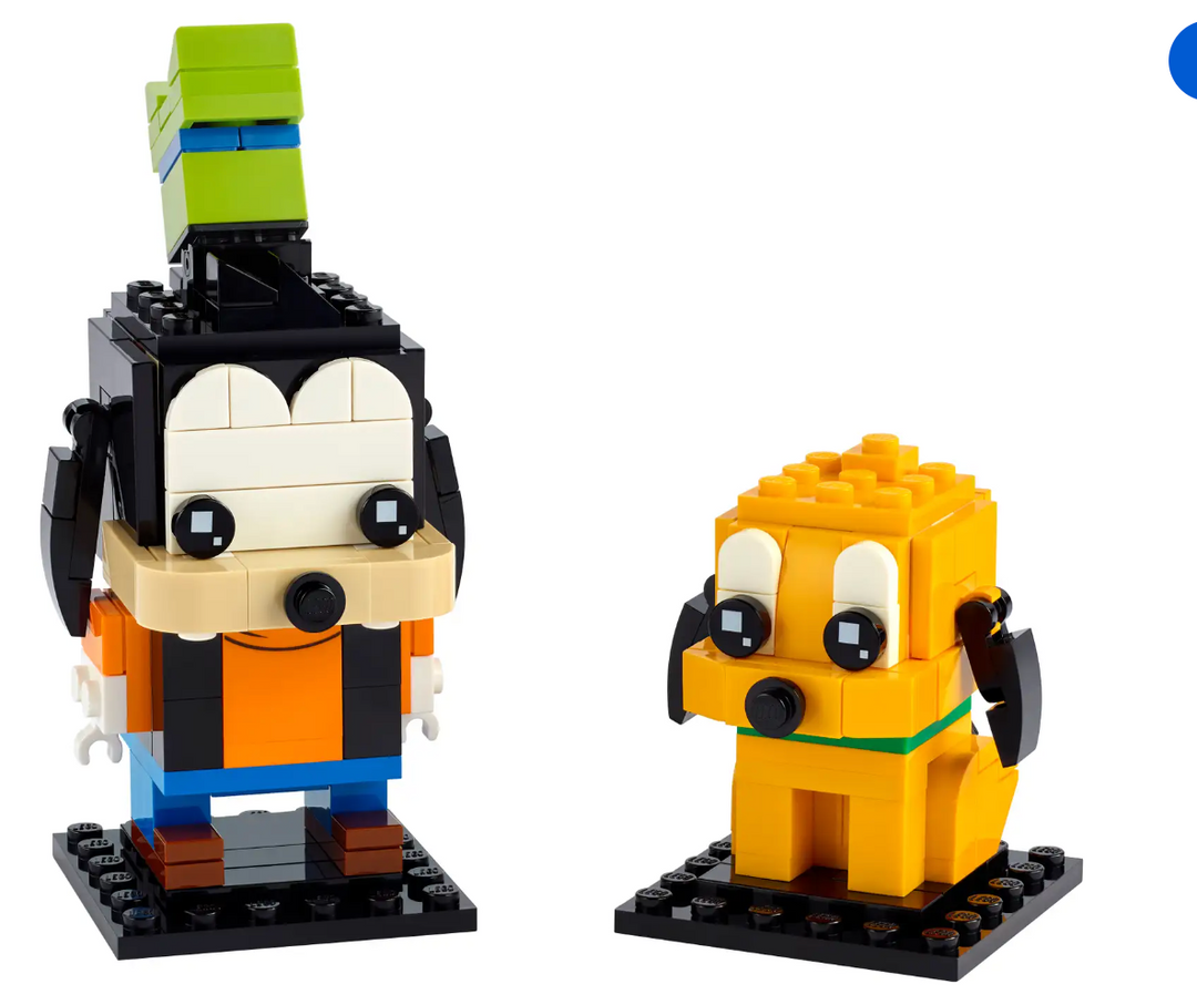 LEGO 40378 Brickheadz Disney Pluto & Goofy