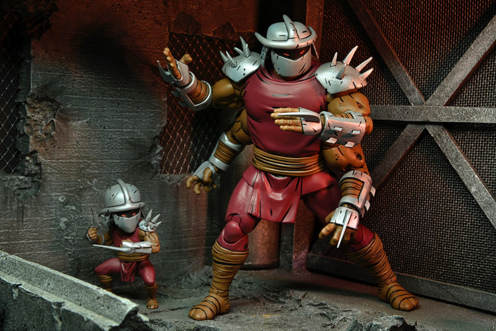 NECA TMNT Comic Shredder Clone And Mini Shredder (Mirage Comics) Deluxe 7| Scale Action Figure Teenage Mutant Ninja Turtles