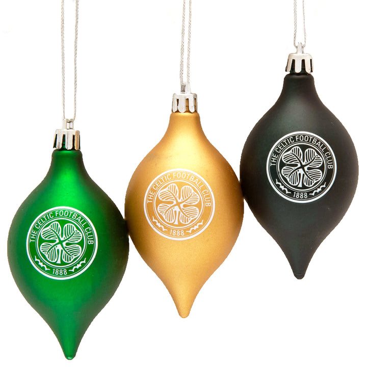 Celtic FC 3-Pack Vintage Baubles