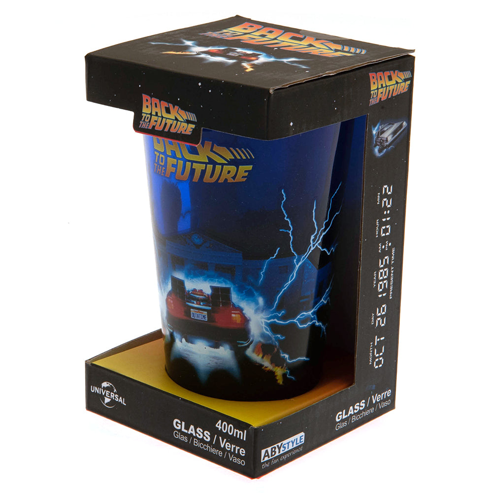 Back To The Future Premium Large Glass