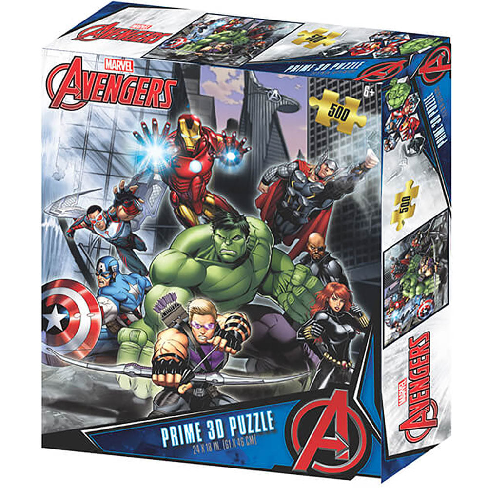 Avengers 3D 500-Piece Puzzle