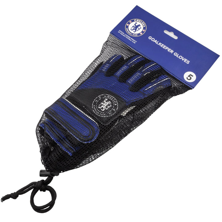 Chelsea FC Goalkeeper Gloves : Size - Kids