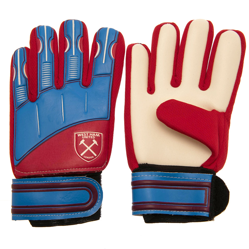 West Ham United FC Goalkeeper Gloves : Size - Youth