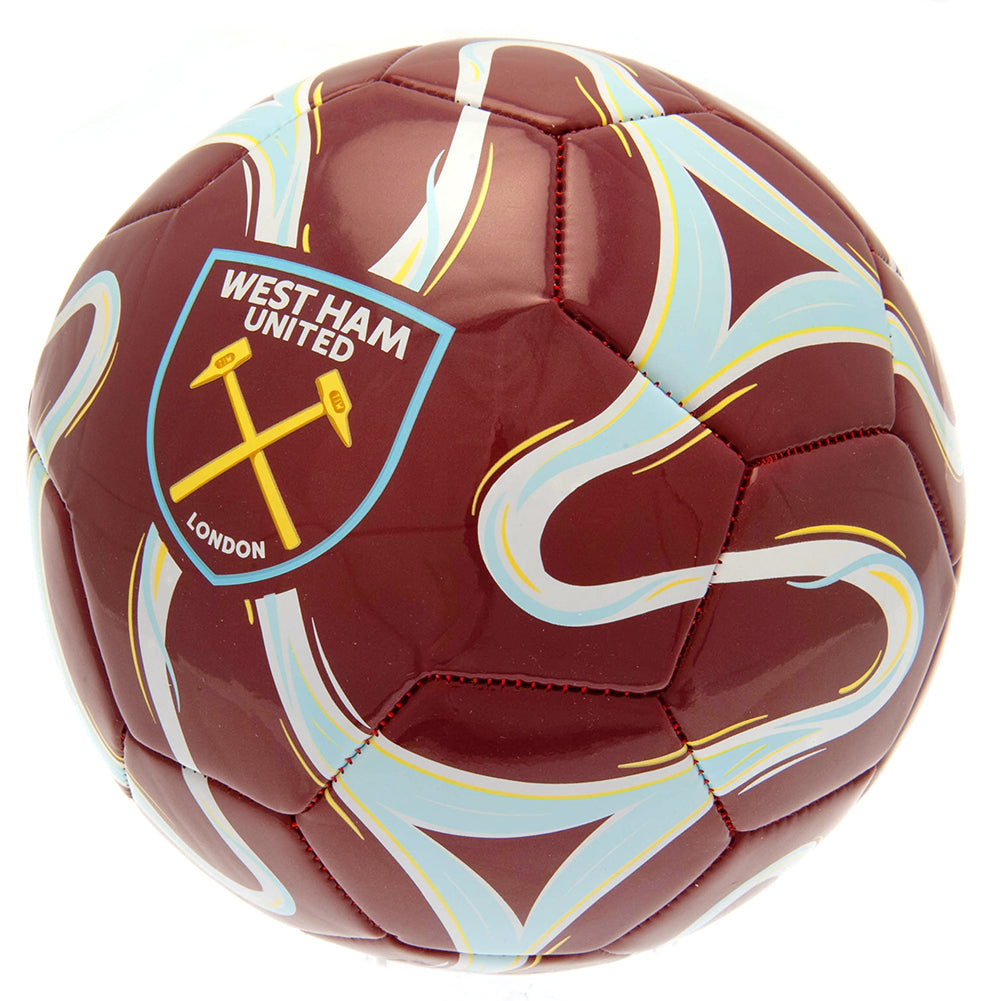 Official West Ham United Cosmos Colour Football