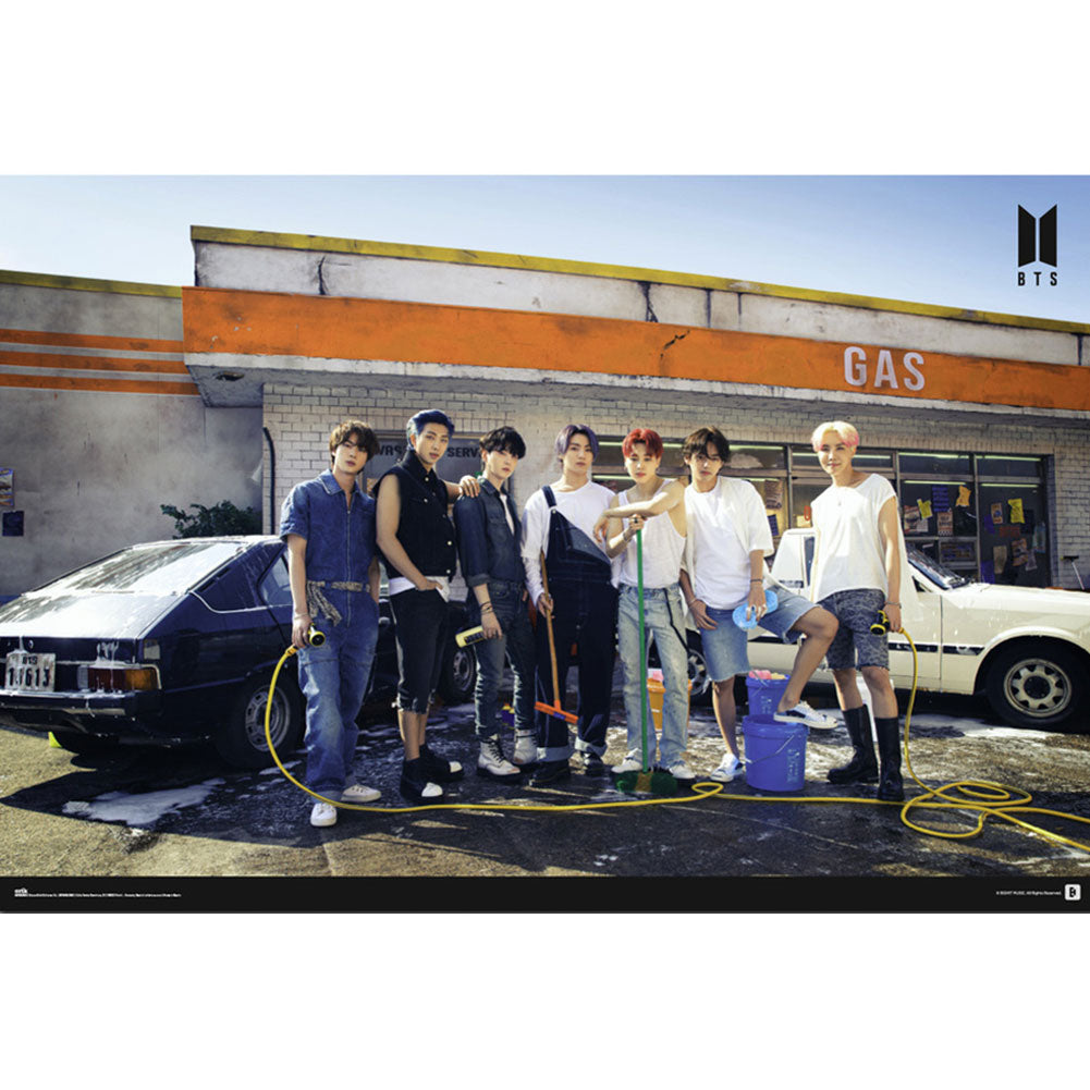 BTS Gas Station Poster