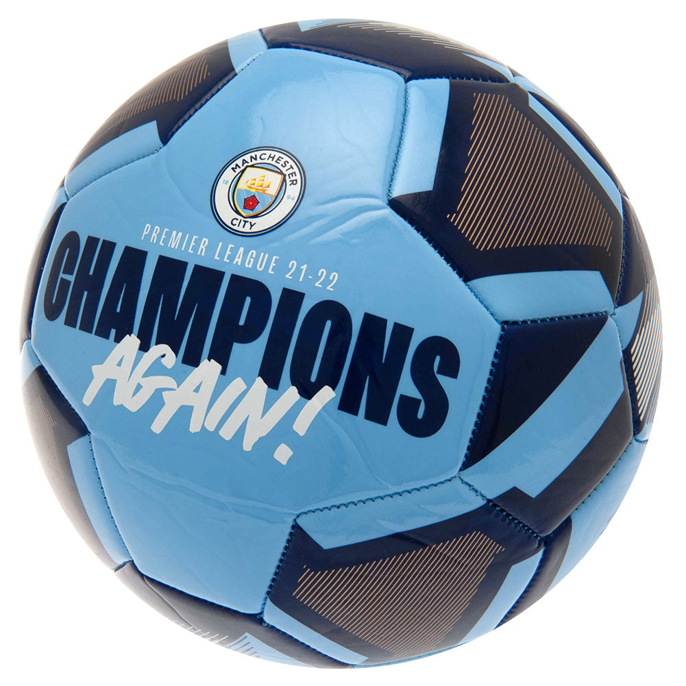 Official Manchester City FC Premier League Champions Again! Football