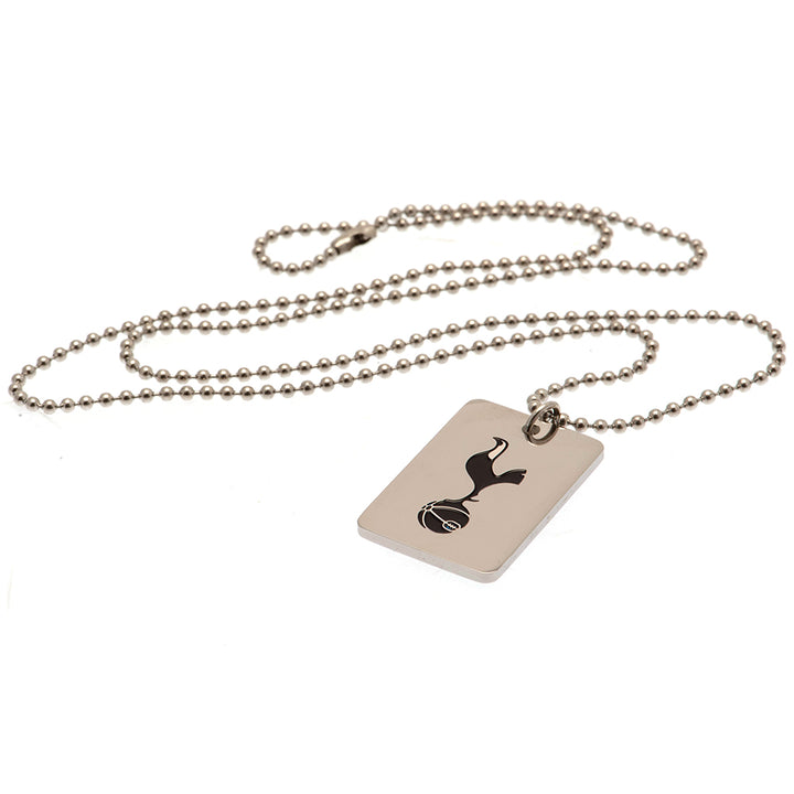 Tottenham Hotspur FC Enamel Crest Dog Tag & Chain