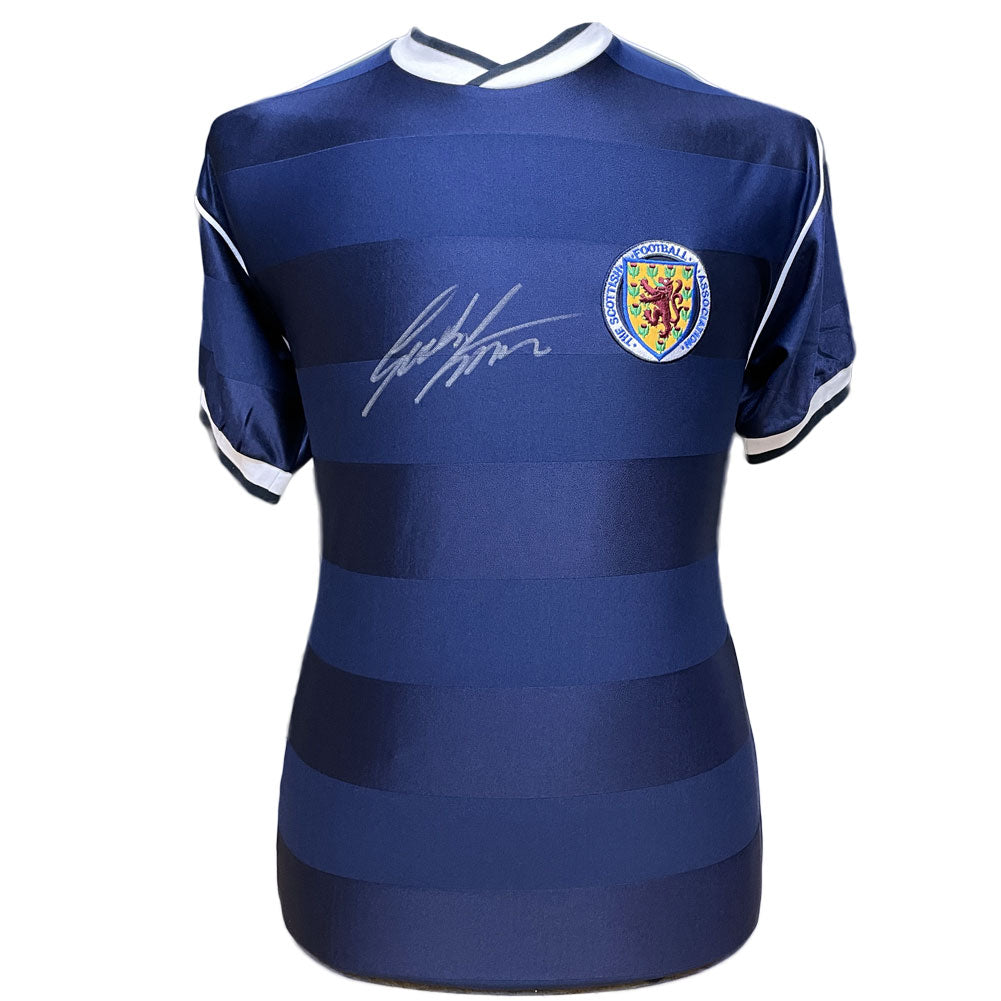 Scottish FA 1986 Gordon Strachan Signed Shirt