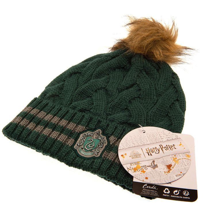 Harry Potter Bobble Beanie Slytherin