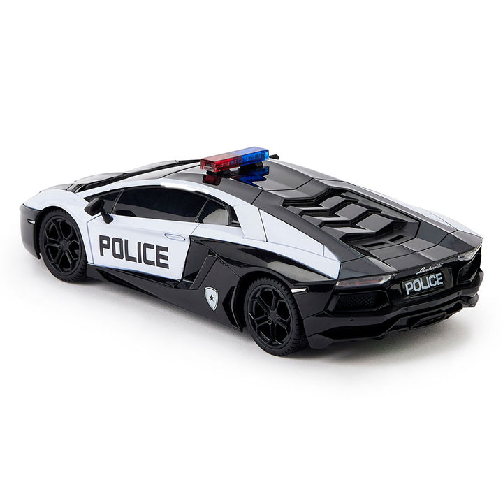 Lamborghini Aventador Radio Controlled Car 1:24 Scale Police