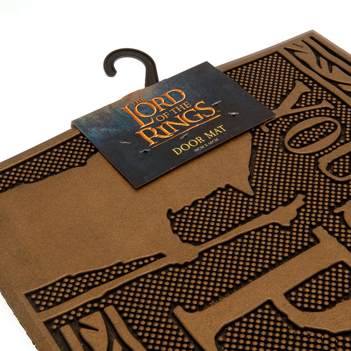 Official The Lord Of The Rings 'You Shall Not Pass' Rubber Doormat