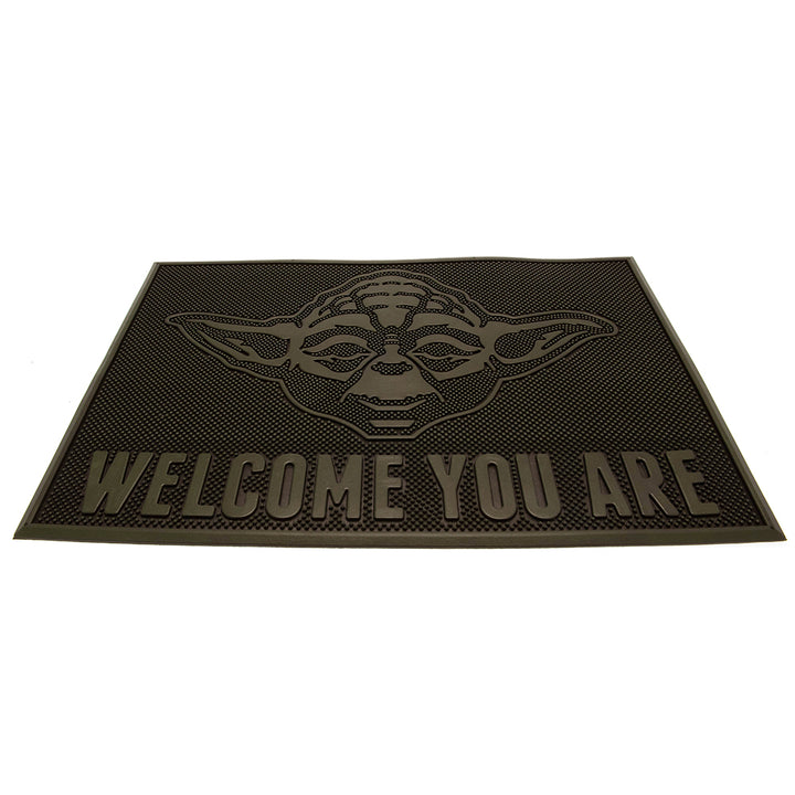 Official Star Wars Yoda 'Welcome You Are' Rubber Doormat