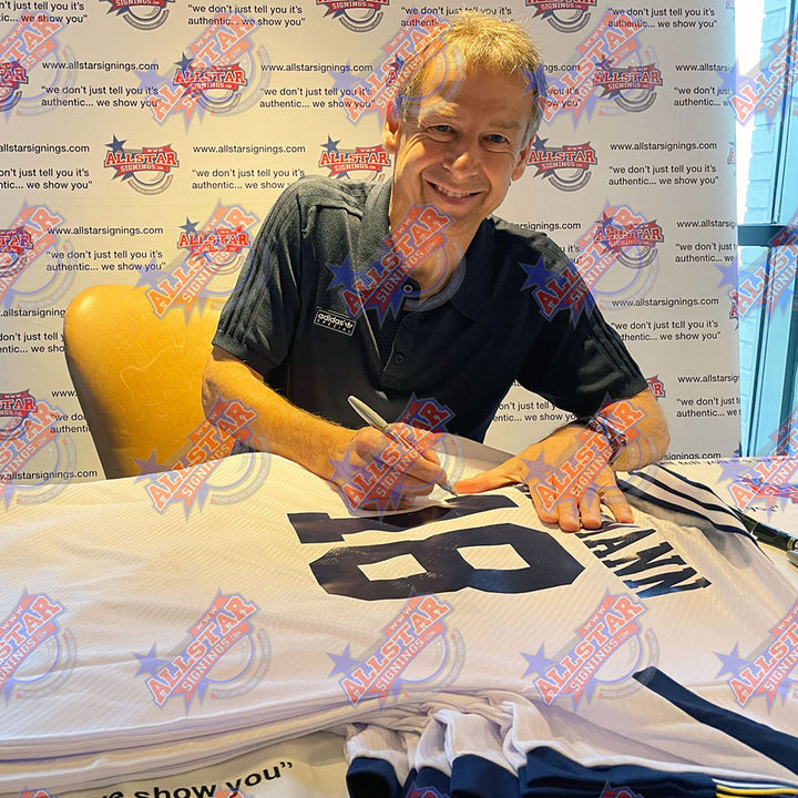 Tottenham Hotspur FC 1994 Jurgen Klinsmann Signed Shirt (Framed)