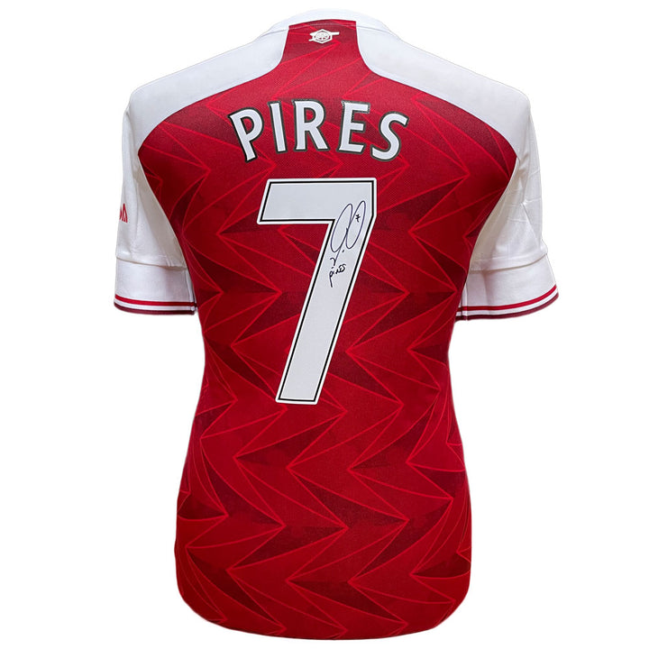 Arsenal FC Robert Pires Signed Shirt