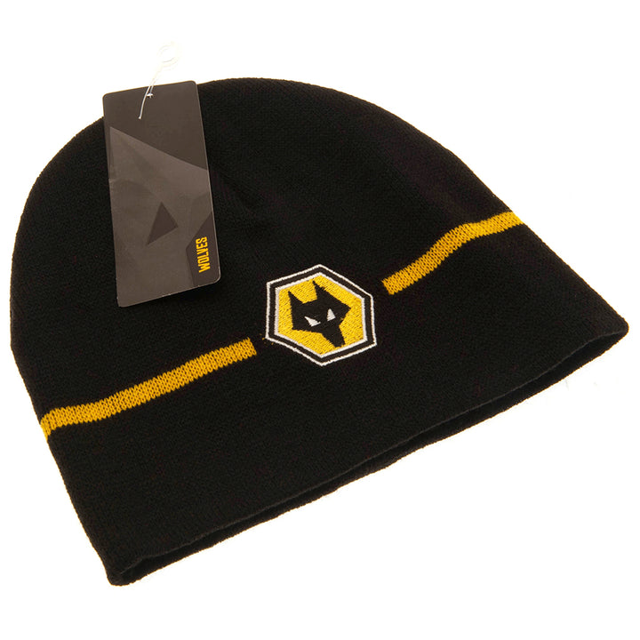 Wolverhampton Wanderers FC Stripe Beanie