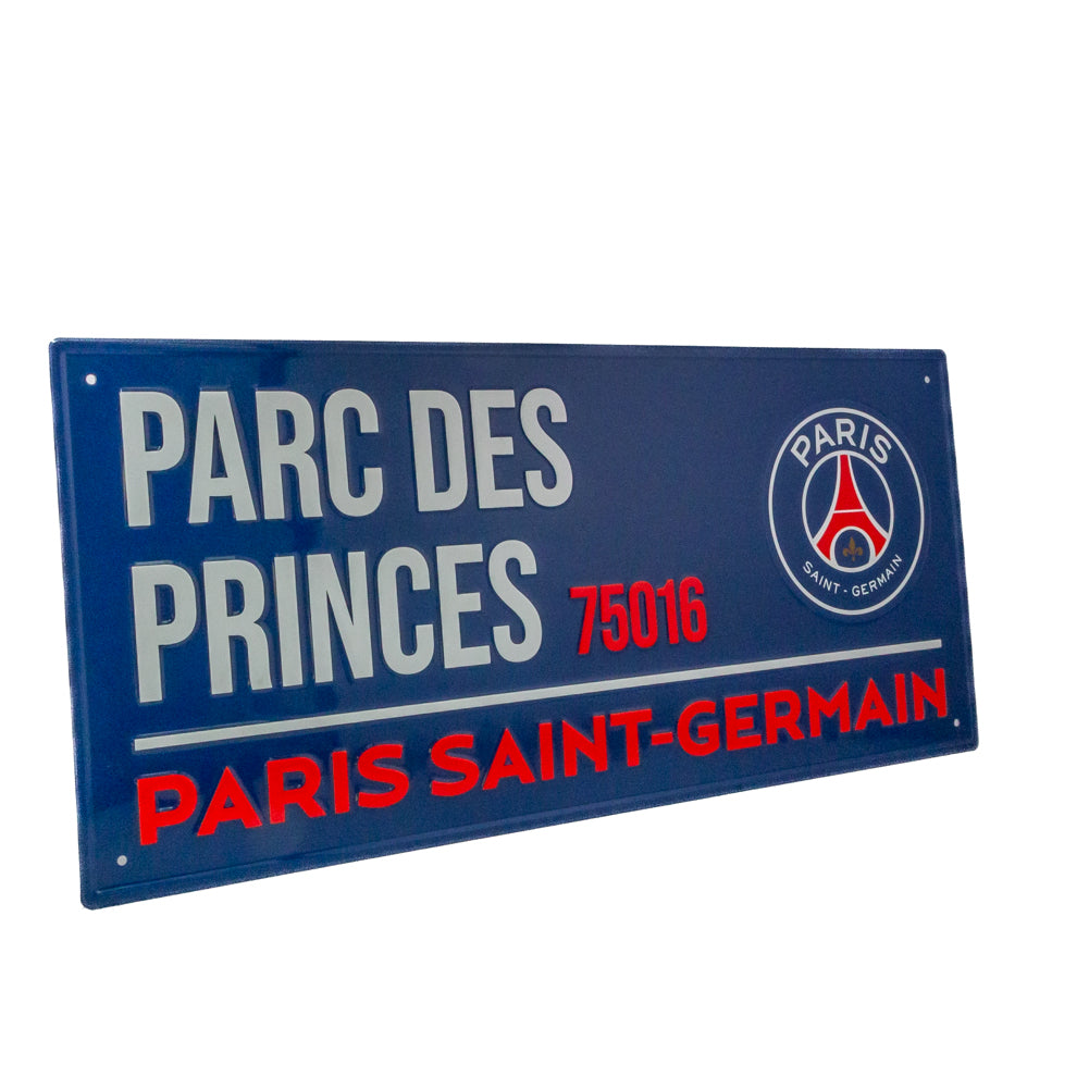 Paris Saint Germain FC Colour Street Sign